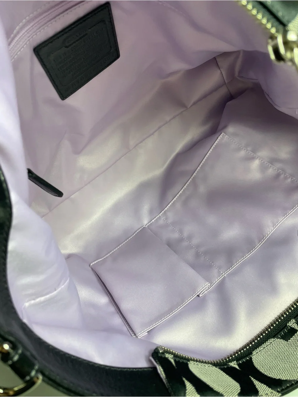 NWT Coach OP Art Signature Tote Bag Y2K